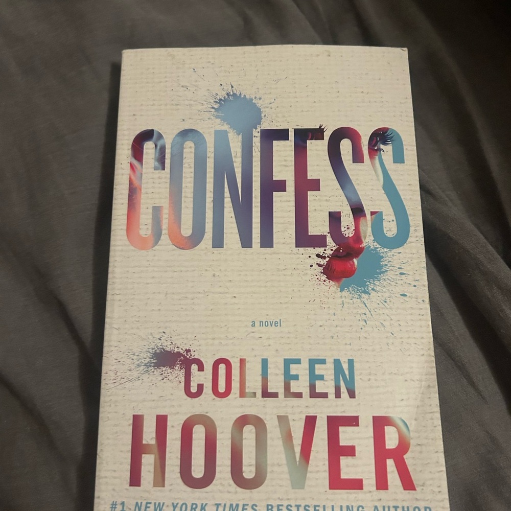 Like new condition Confess by Colleen Hoover Book